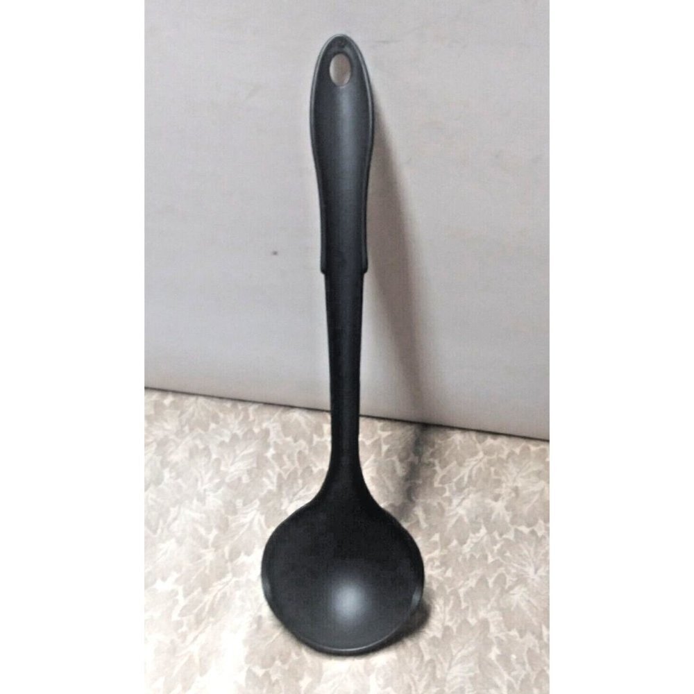 Debra's Kitchen Ladle HEAT RESISTANT 13" double spout Made in USA curved handle